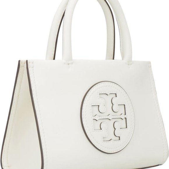 NWT Tory Burch Women's Ella Bio Mini Tote (White) - Picture 8 of 10